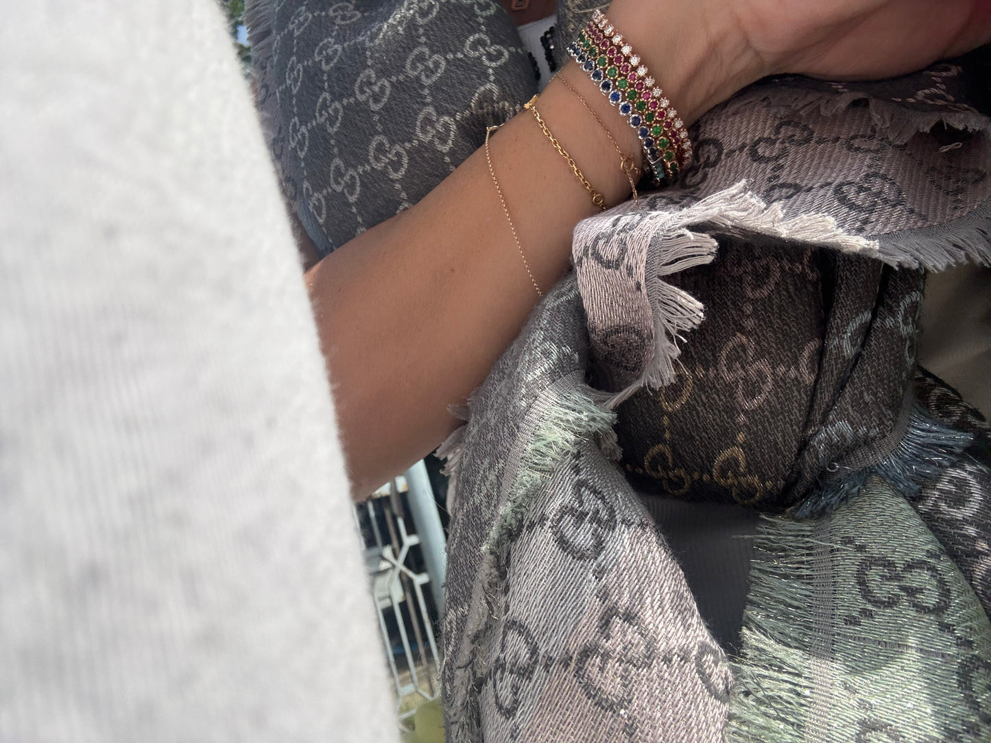 Tennis bracelet Emerald