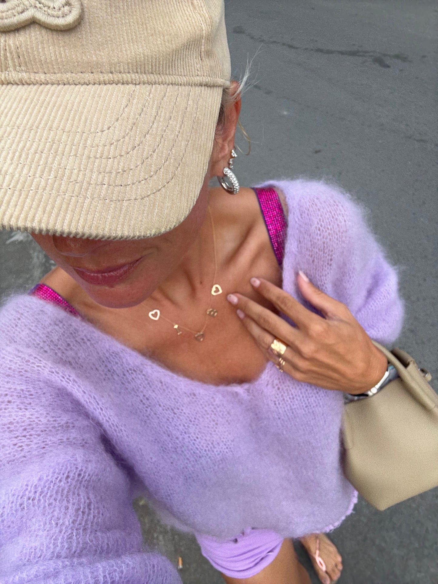 initials necklace gold naam name abc 