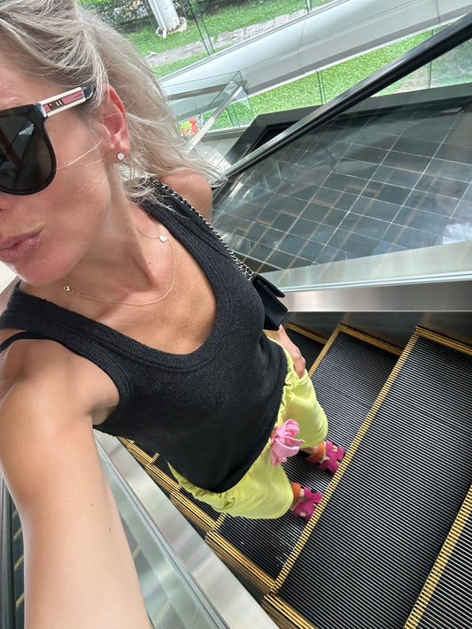 Paved diamond heart necklace