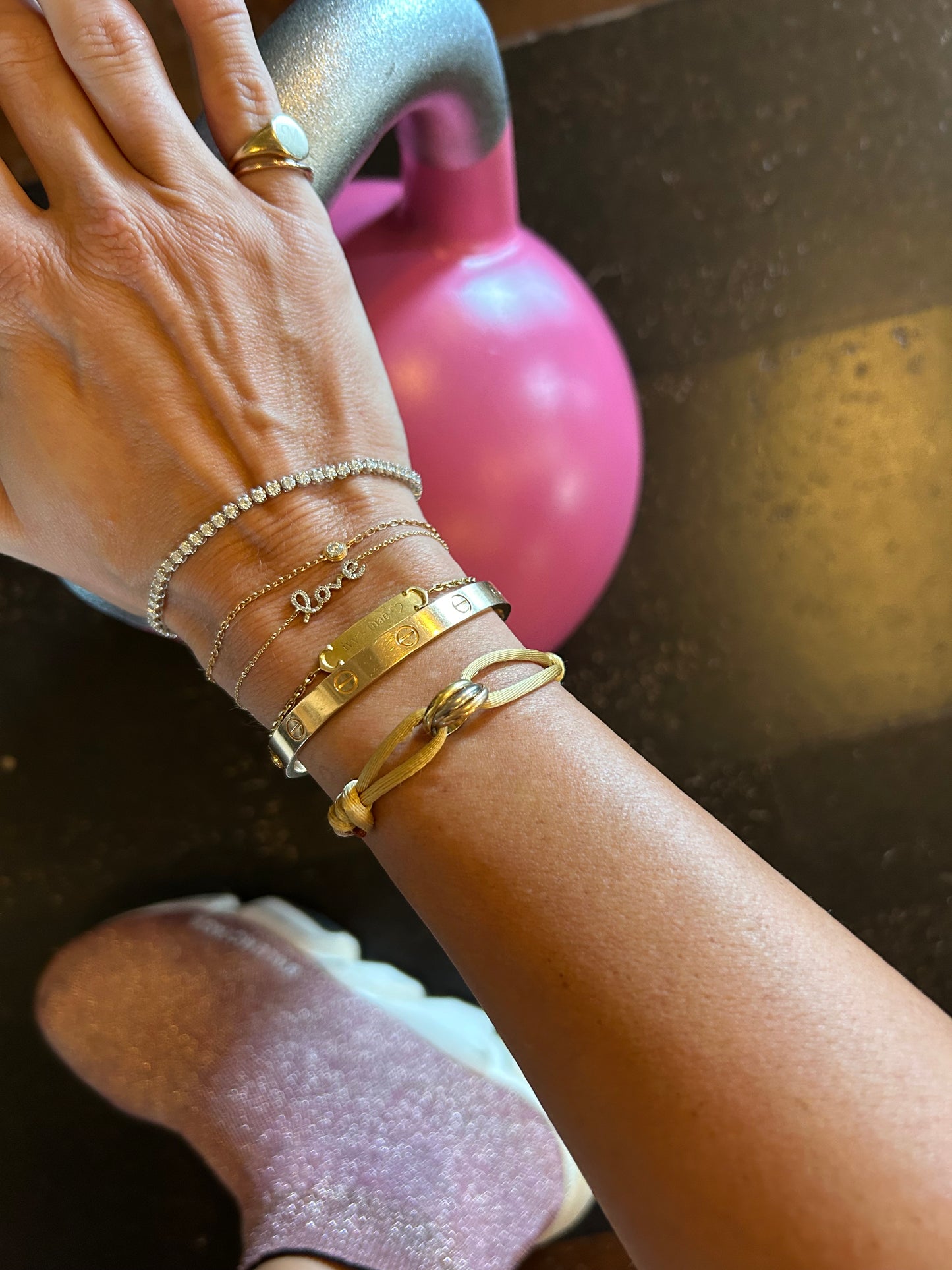 classic tennis bracelet