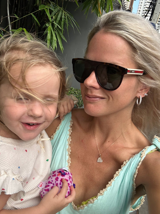 Classic tiny diamonds large hoop earring