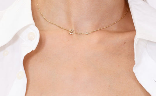 initials and diamond are forever