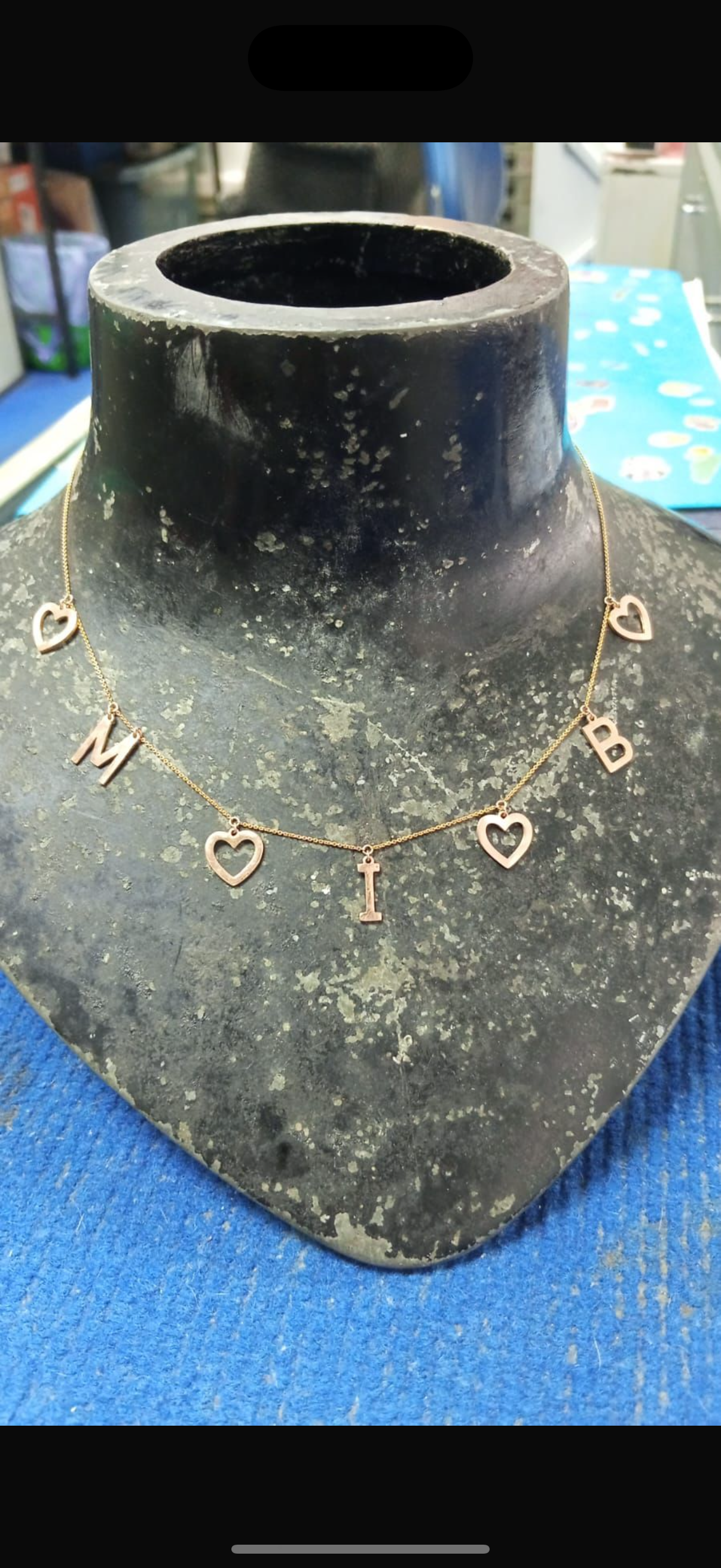 necklace initials