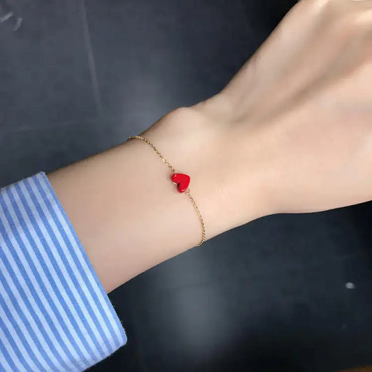 I heart you bracelet