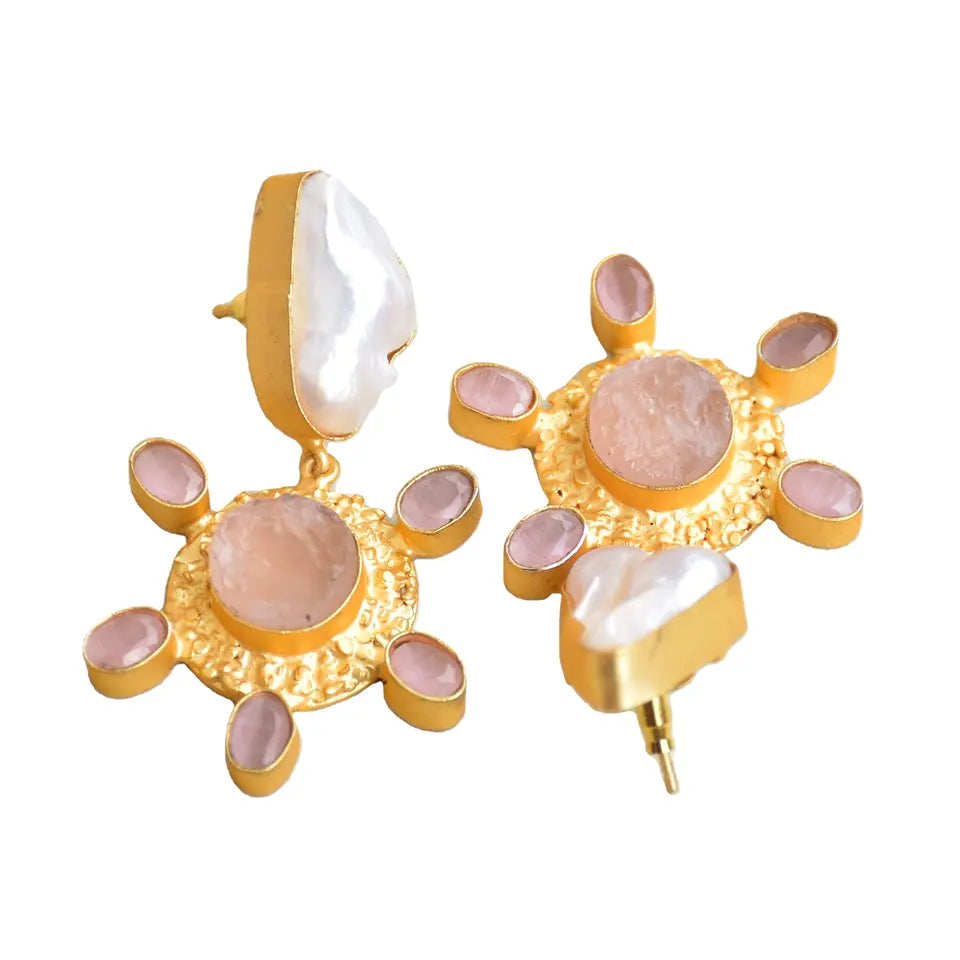 Pearl earrings