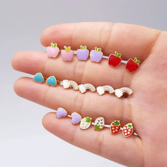 tiny cute sprouts earrings