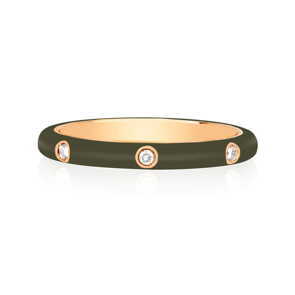 Stackable fever ring