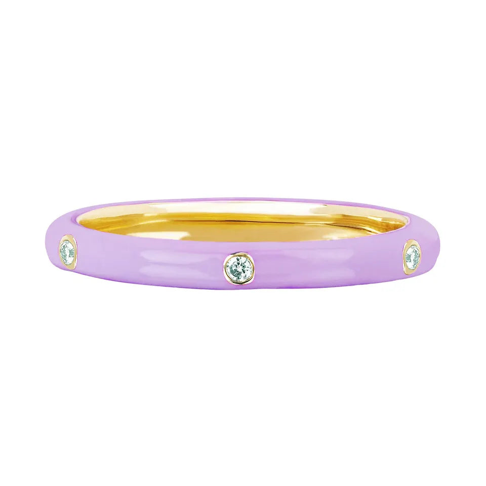 Stackable fever ring